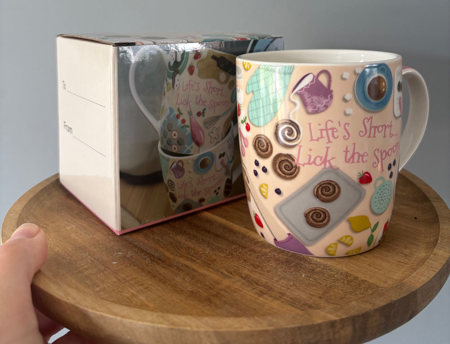 Life short…. Lick the spoon cup