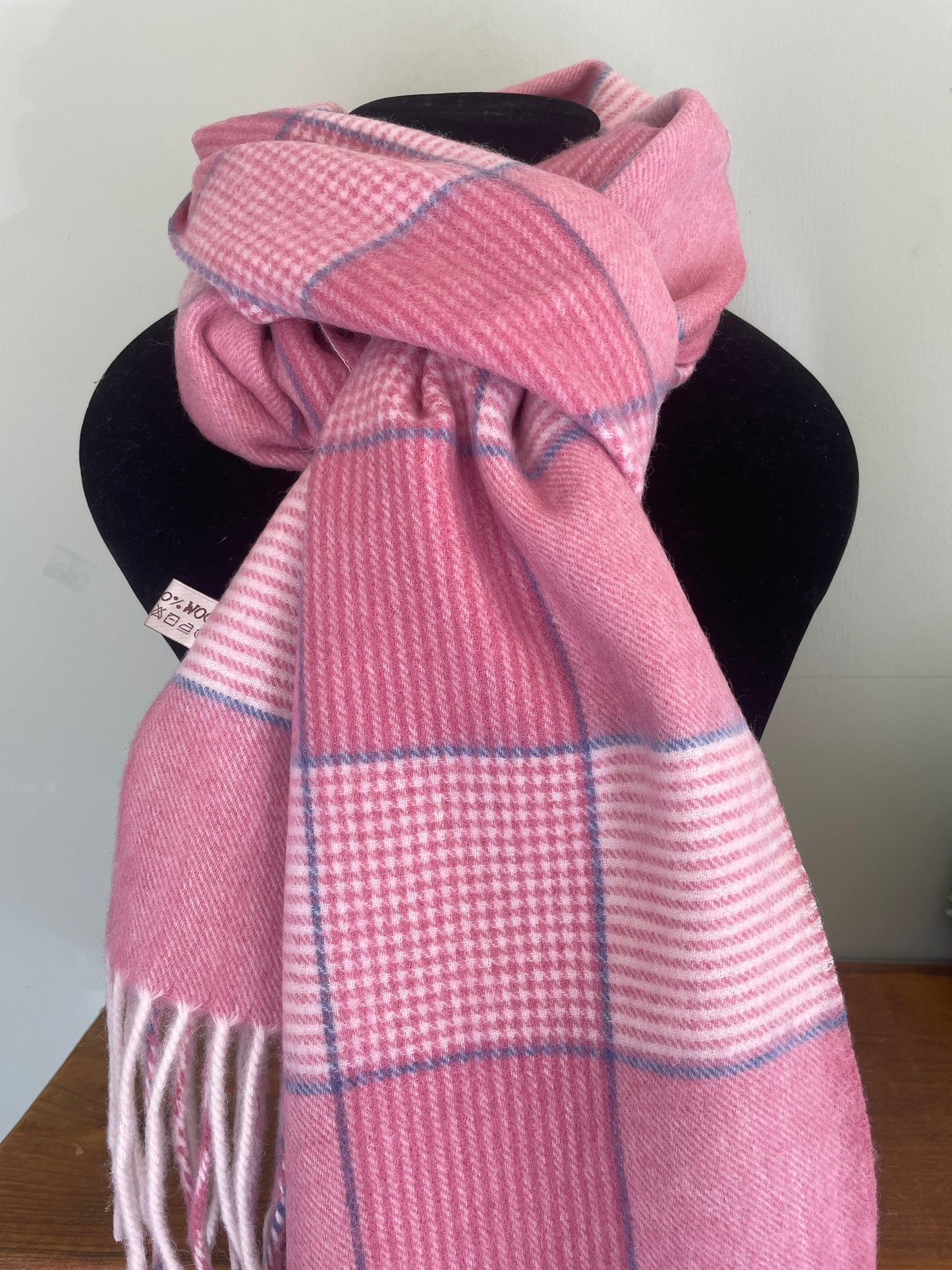 Wool scarf - pink