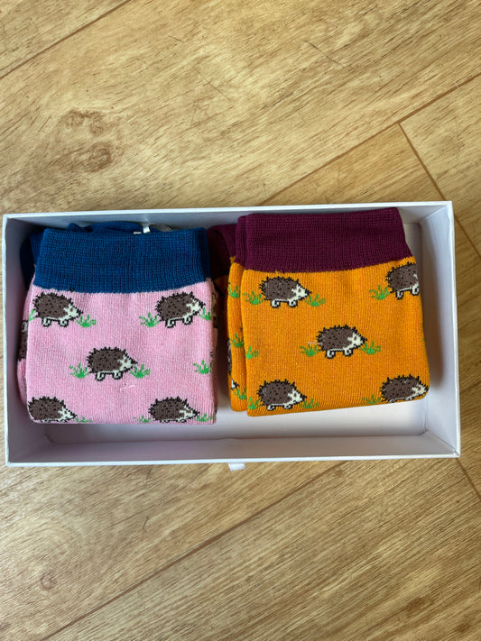 Bamboo socks - Hedgehog