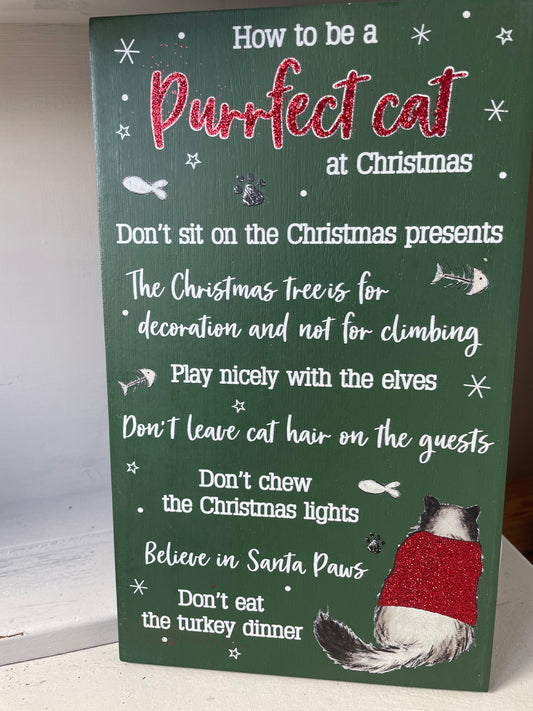How to be a purrrrfect cat at christmas