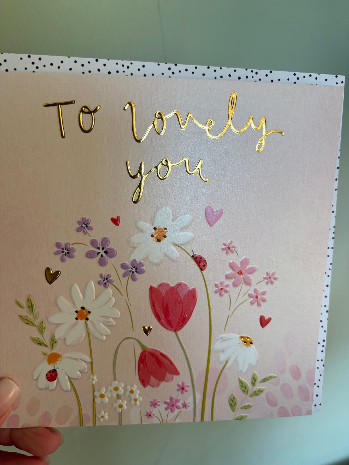 Lovely you greeting card