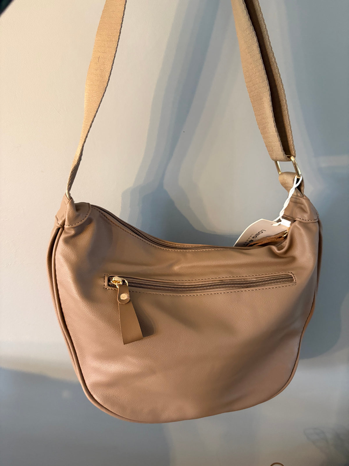 Bag khaki zipped cross body