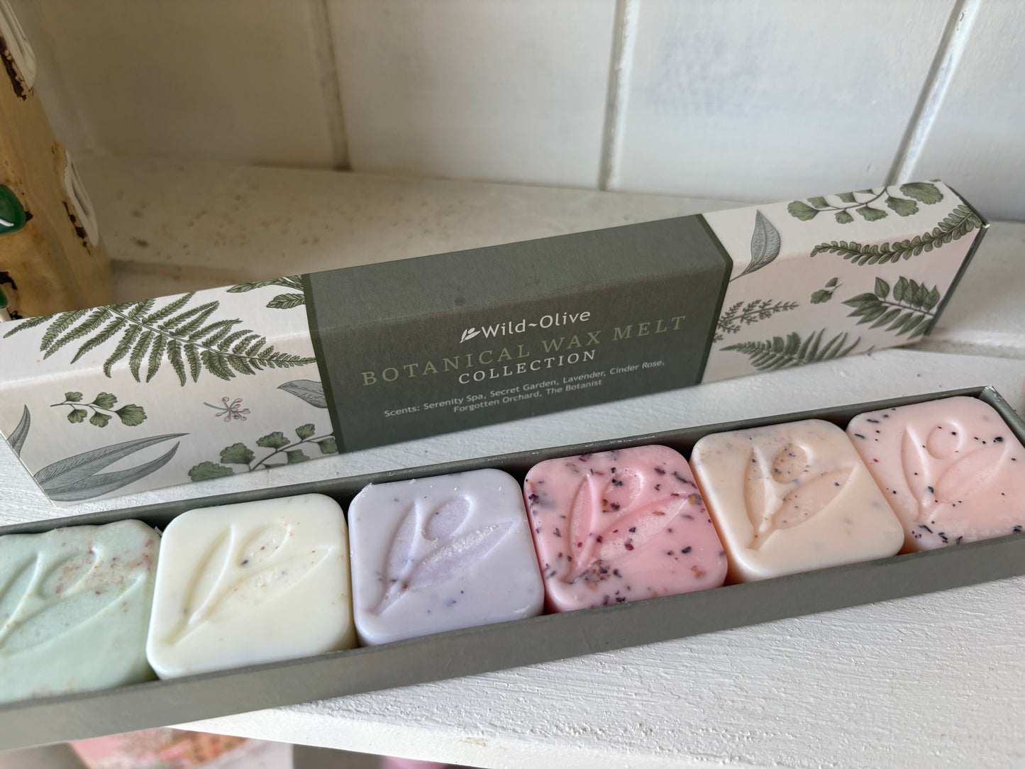 Botanical wax melt collection