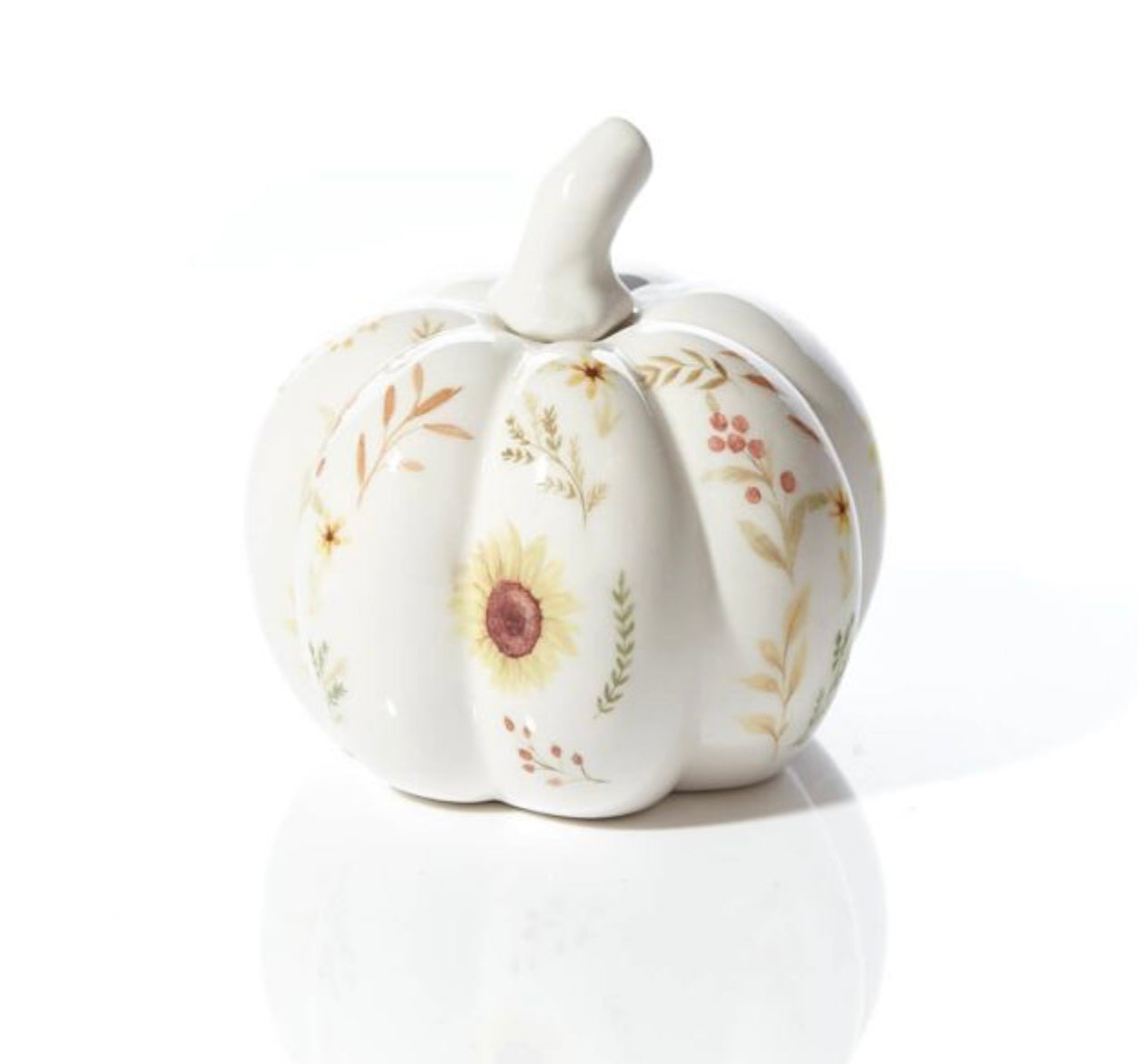 Hand painted pumpkin - medium