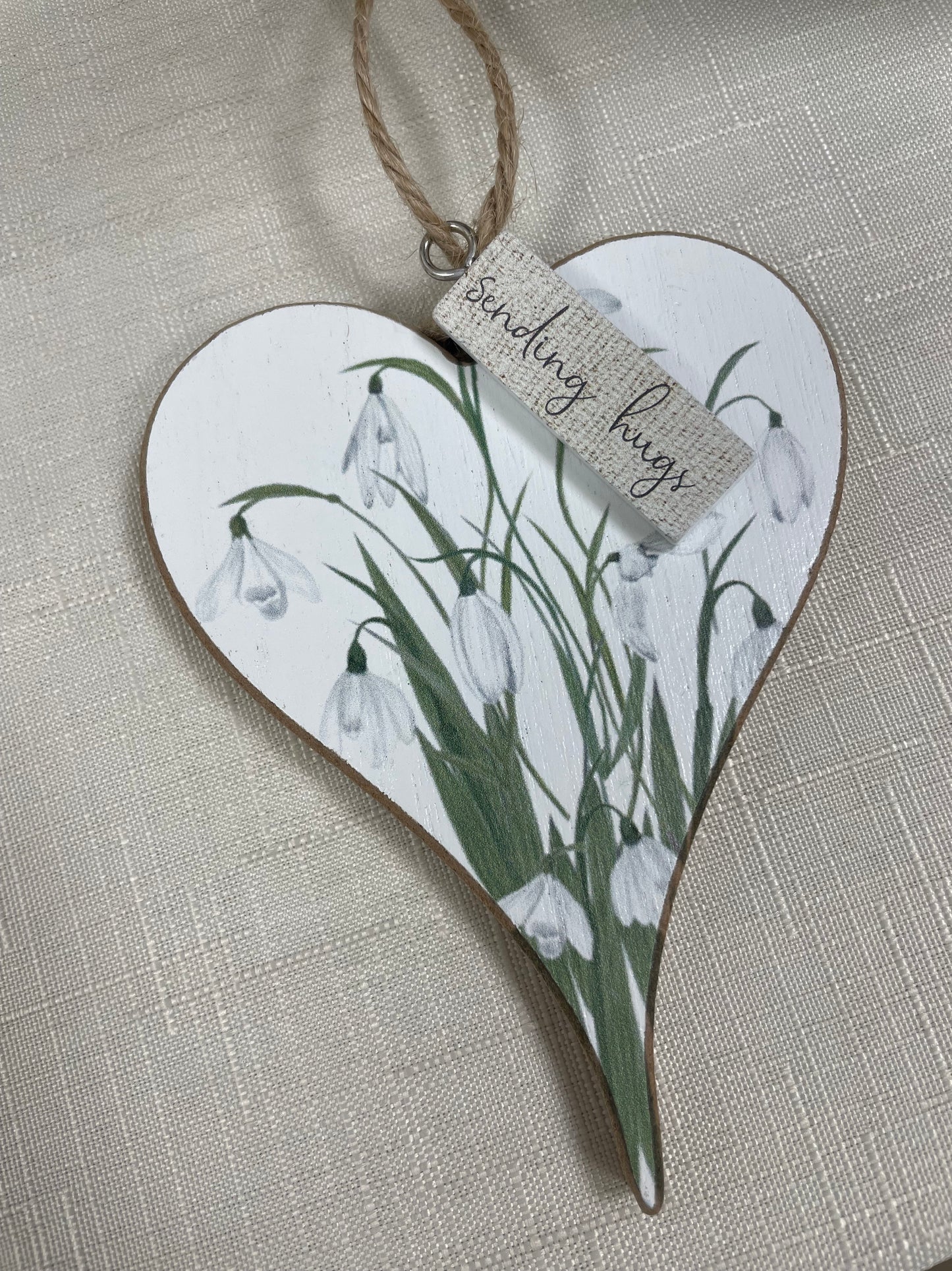 Snowdrop heart wood