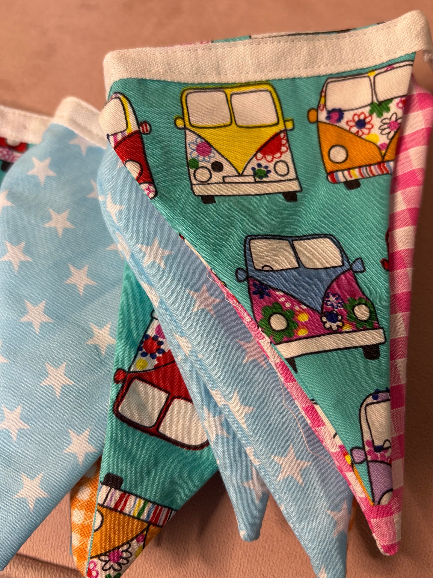 Handmade mini bunting by Rosie VW design