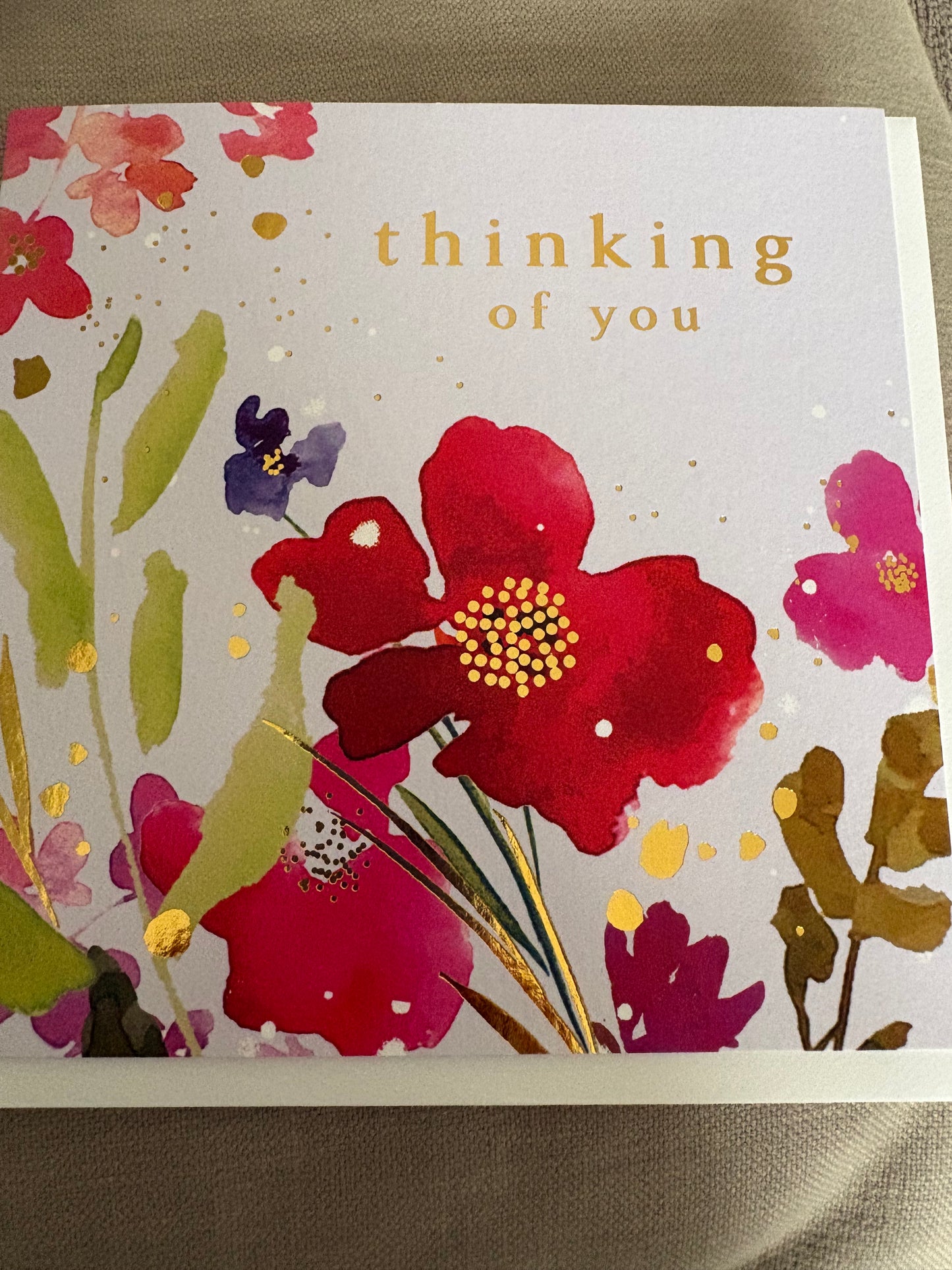 Thinking of you card