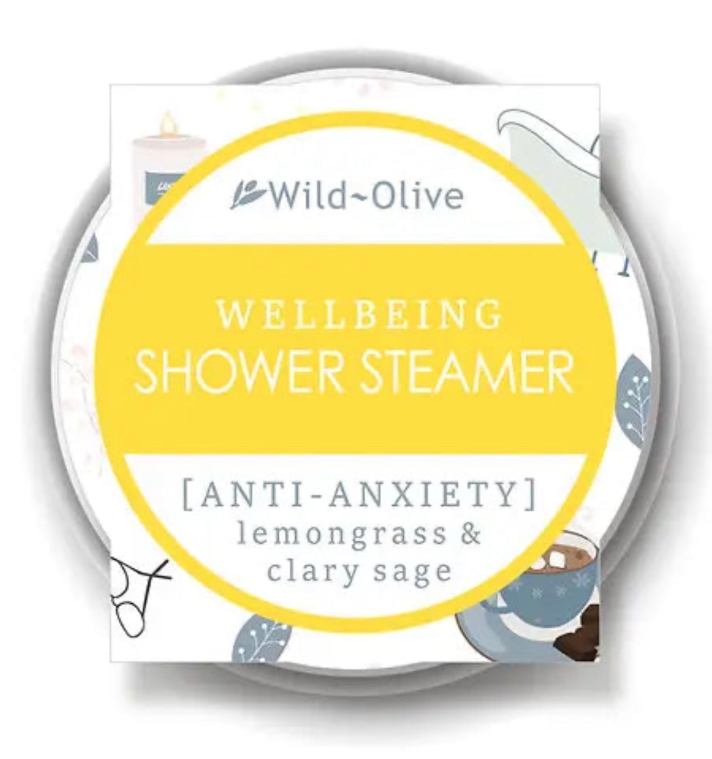 Shower steamer lemon