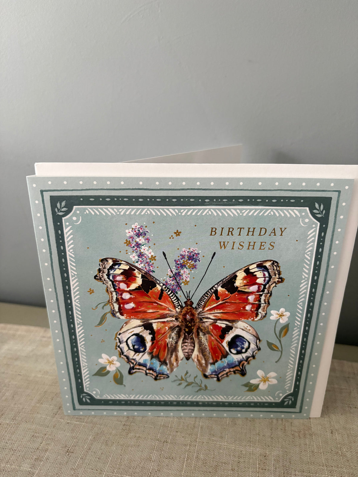 Butterfly birthday card