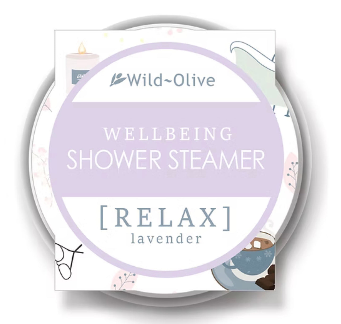 Shower steamer - relax lavender