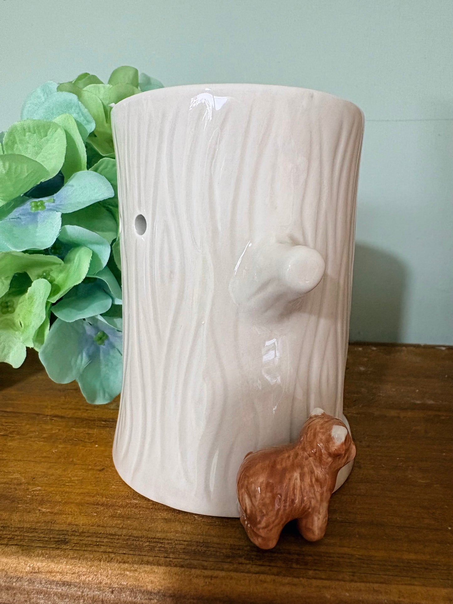 Highland cow wax oil burner