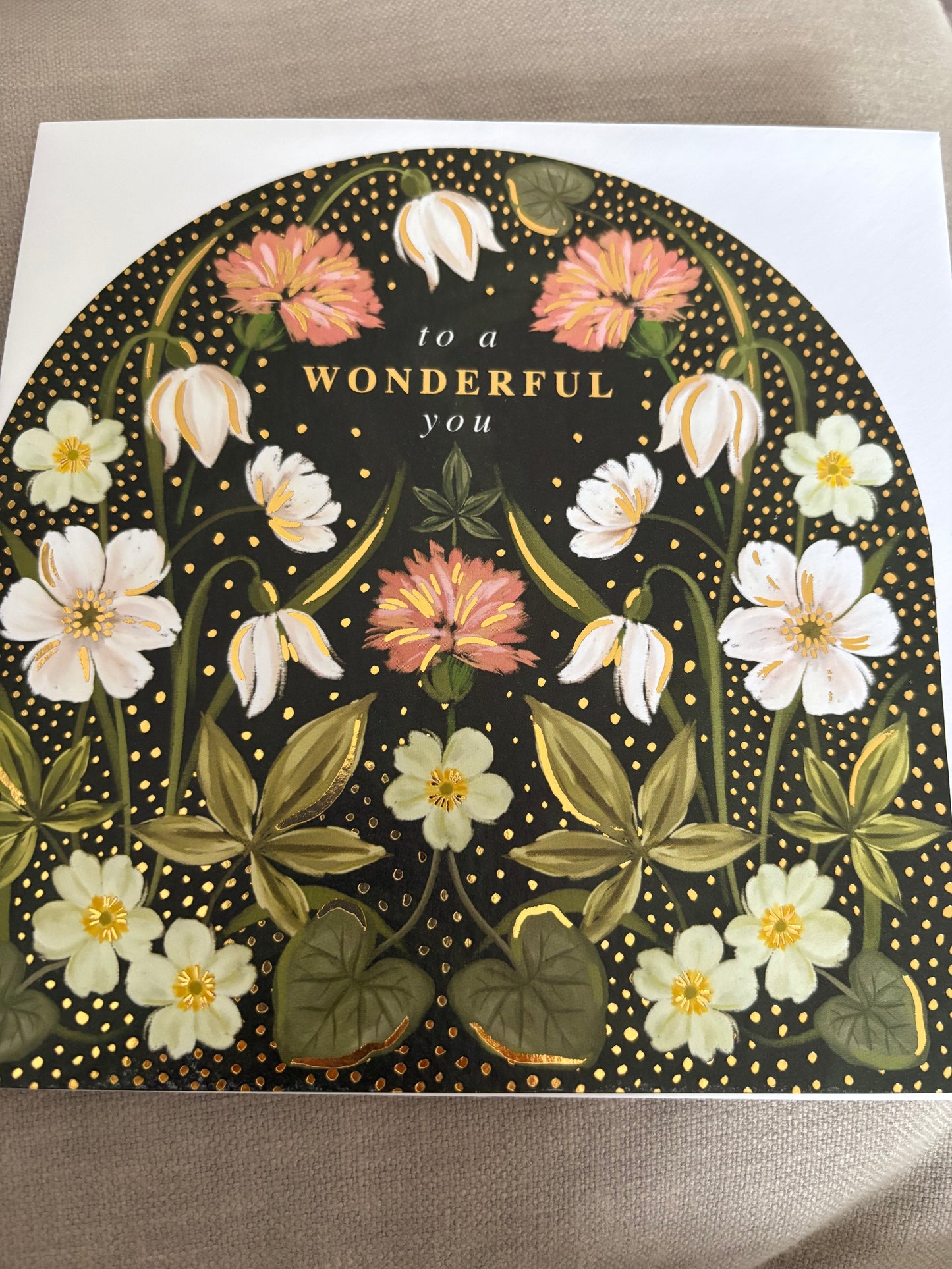 Wonderful you card