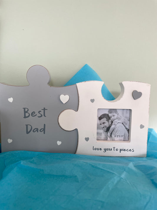 Best dad jigsaw frame