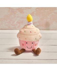 Happy birthday cupcake plushie