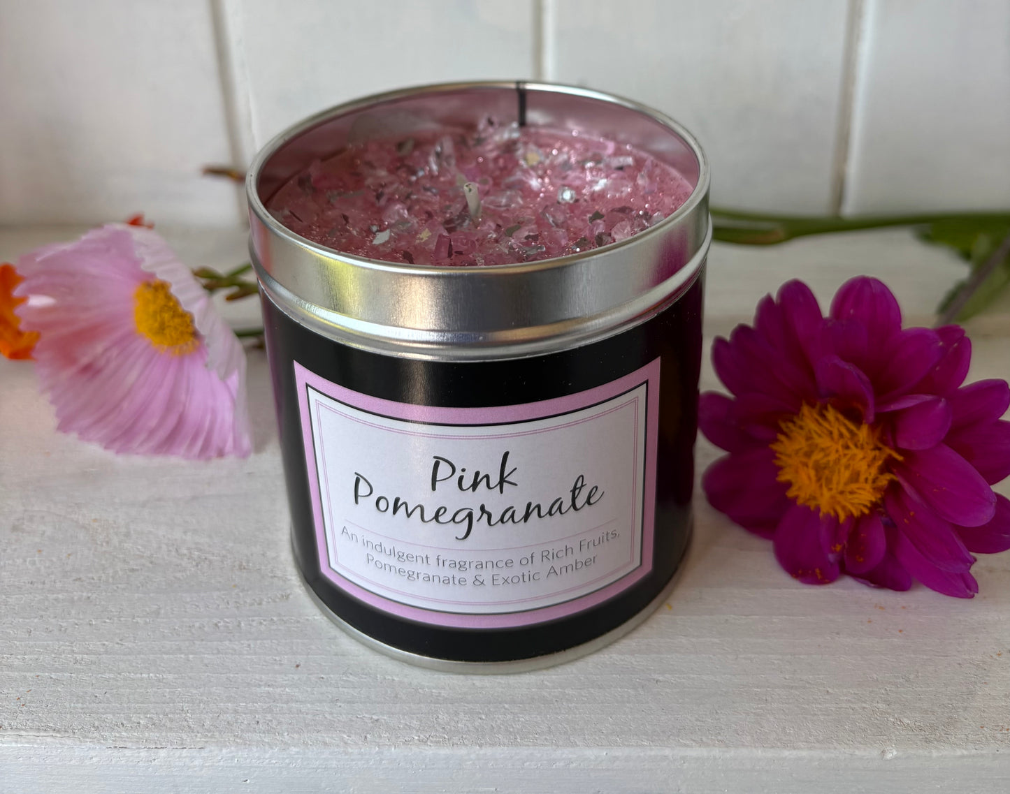 Pink Pomegranate candle