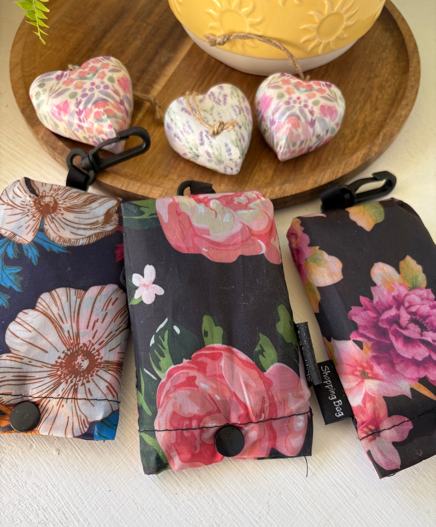 Summer sale bundle fold away clip on shopper plus pretty heart