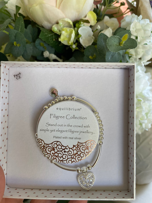 Heart bracelet - heart sparkle