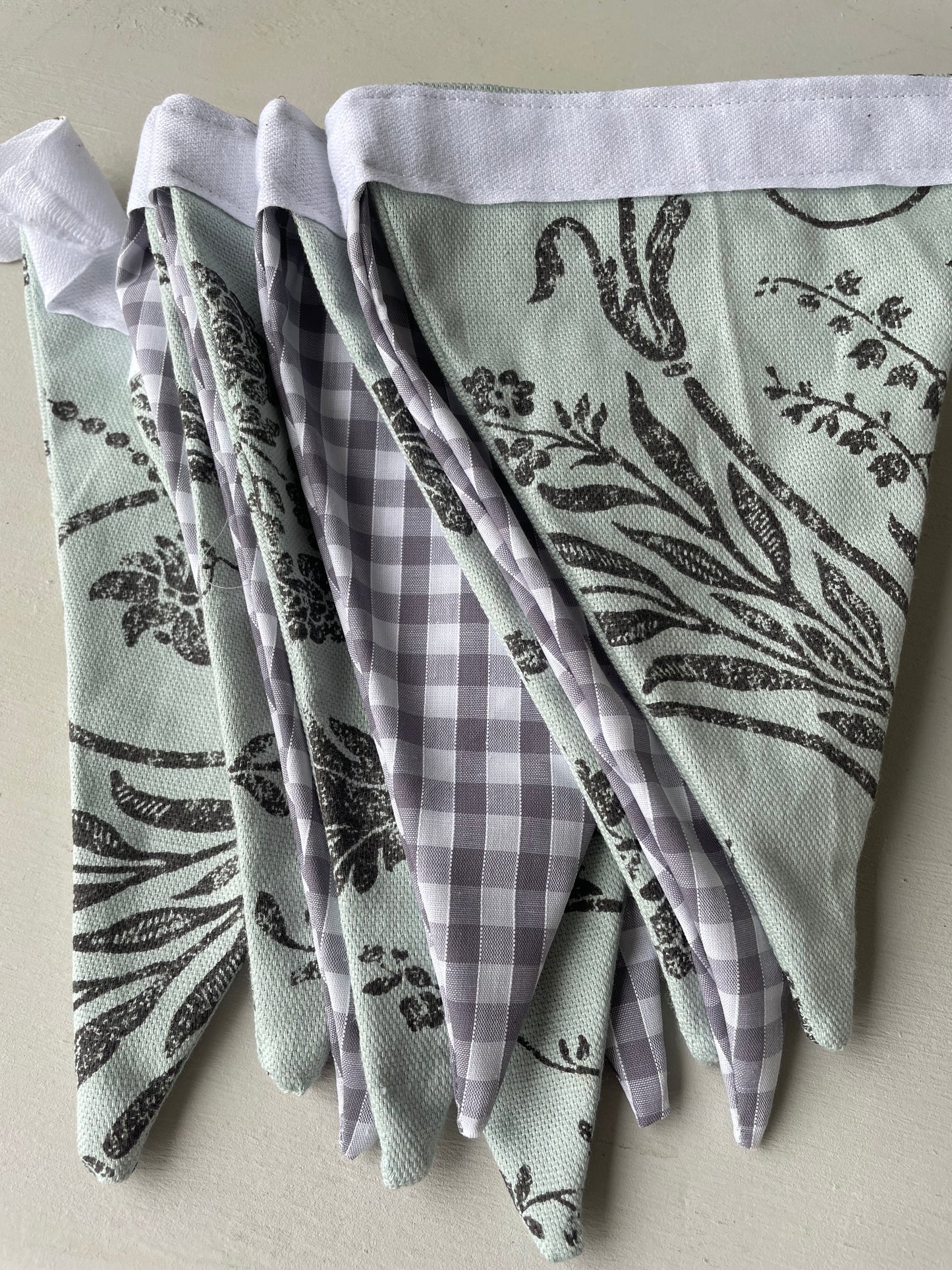 Handmade bunting by Rosie