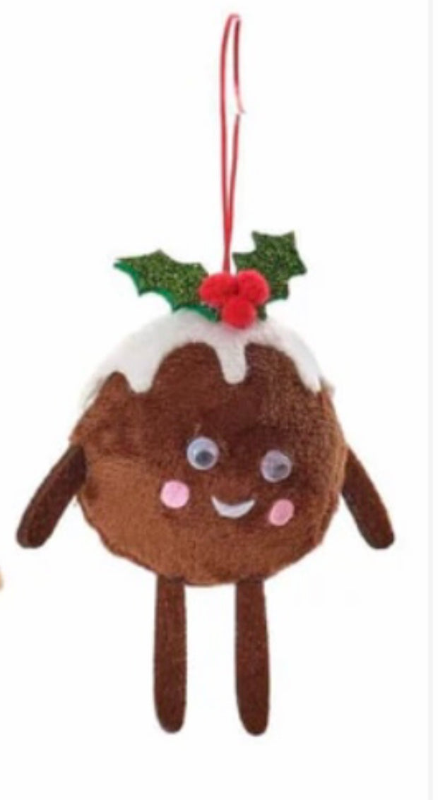 Christmas pudding hanging decoration