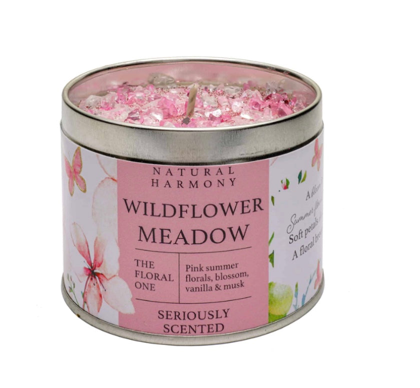Wildflower meadow candle