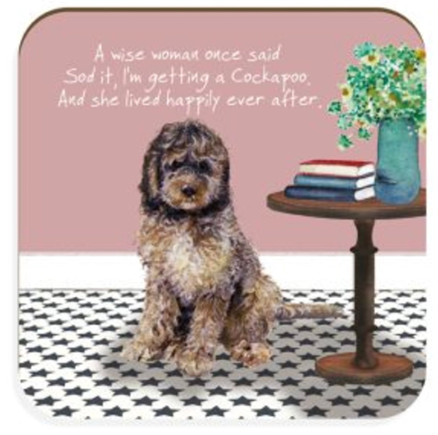 Cockapoo coaster