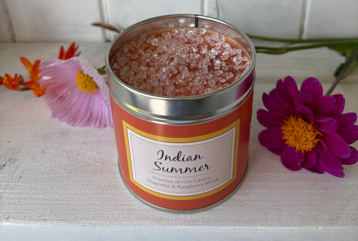 Indian summer candle