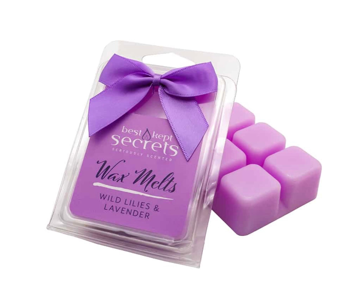 Lillies and lavender wax melts