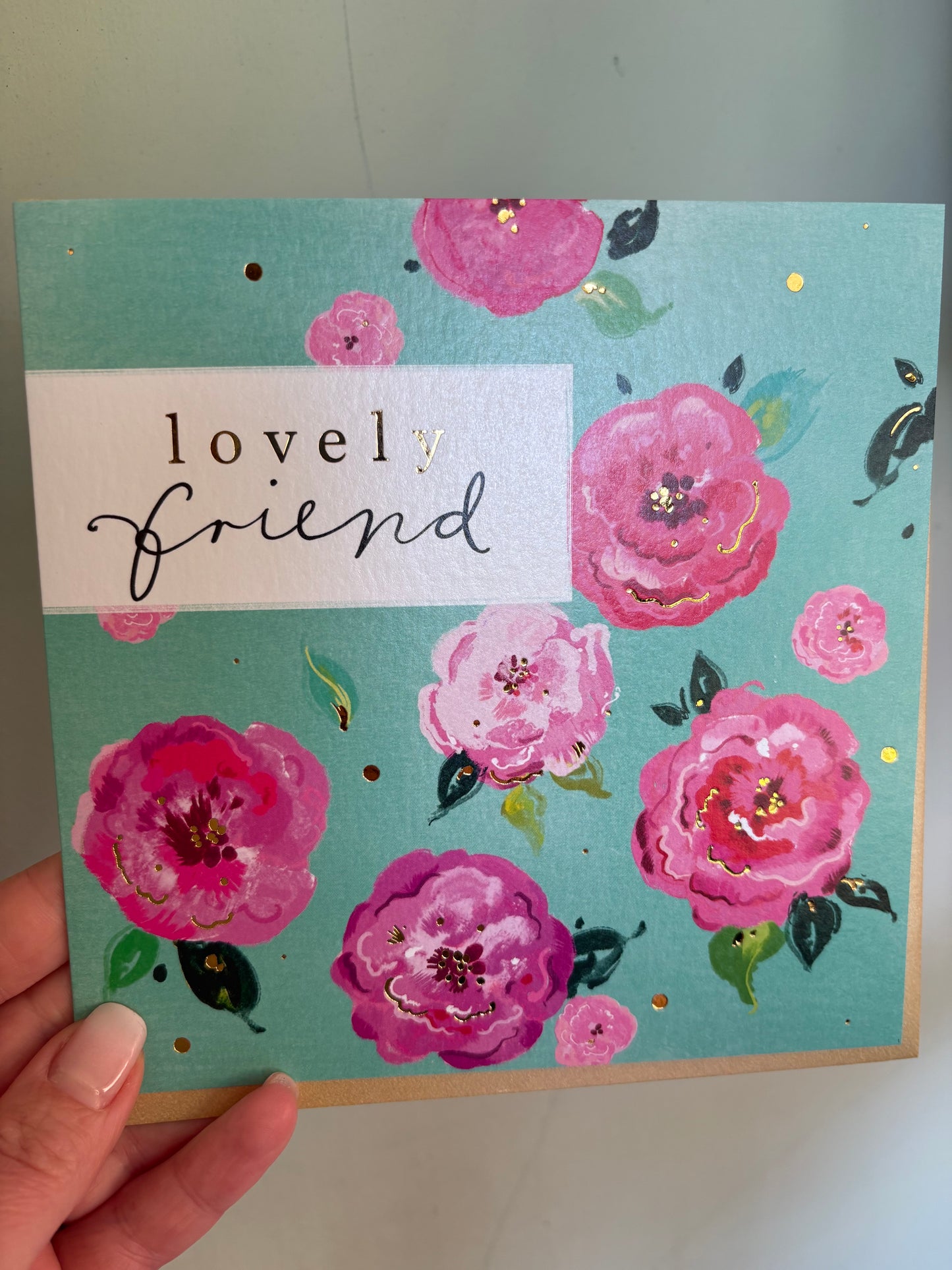 Lovely friend birthday card