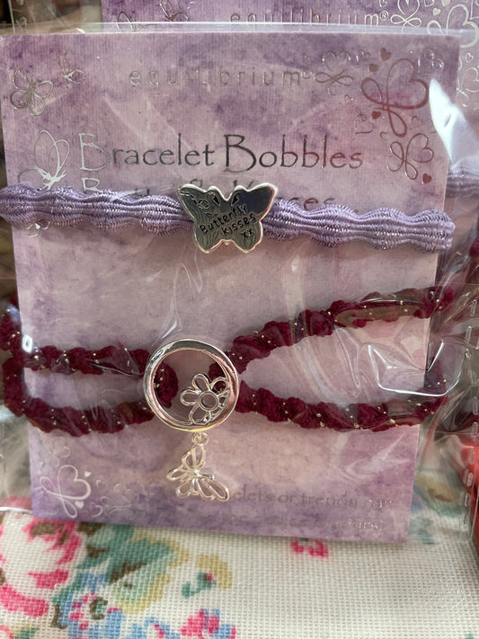 Bracelet/bobble - butterfly kisses
