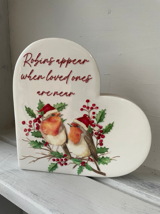 Robins Appear when loved ones are near - heart block