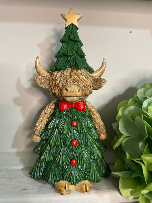 Highland cow - Christmas Tree