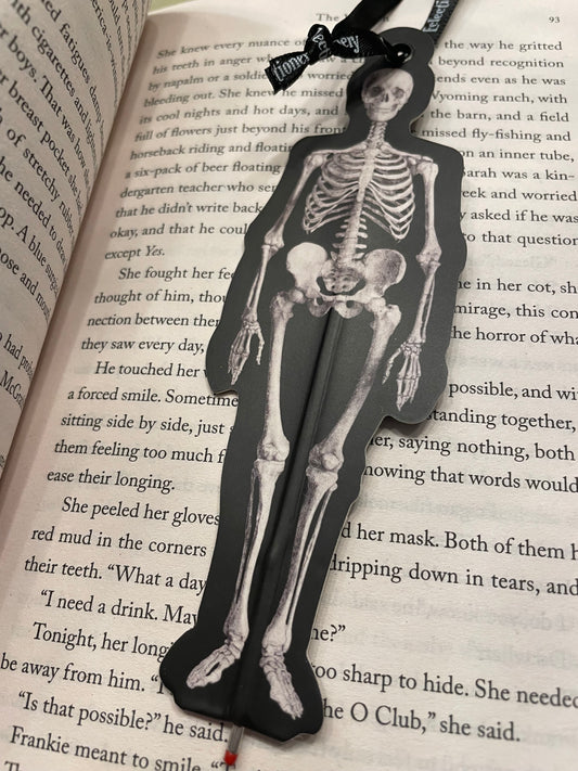 Bookmark pen - skeleton