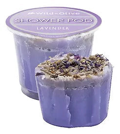 Lavender shower pod