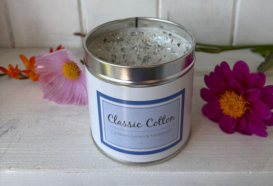 Classic cotton candle
