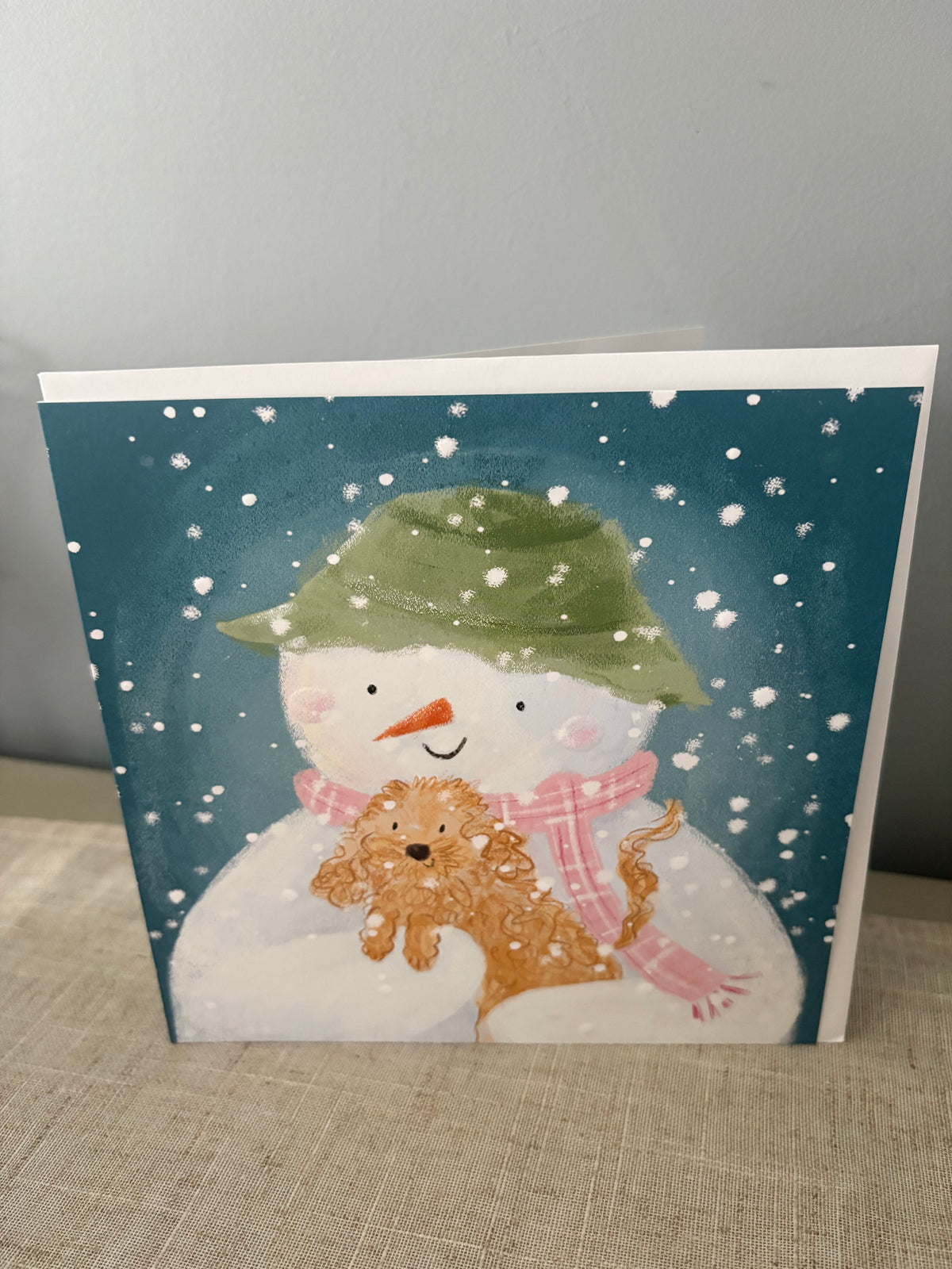 Snowman christmas card