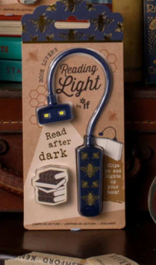 Book lovers reading light - bee
