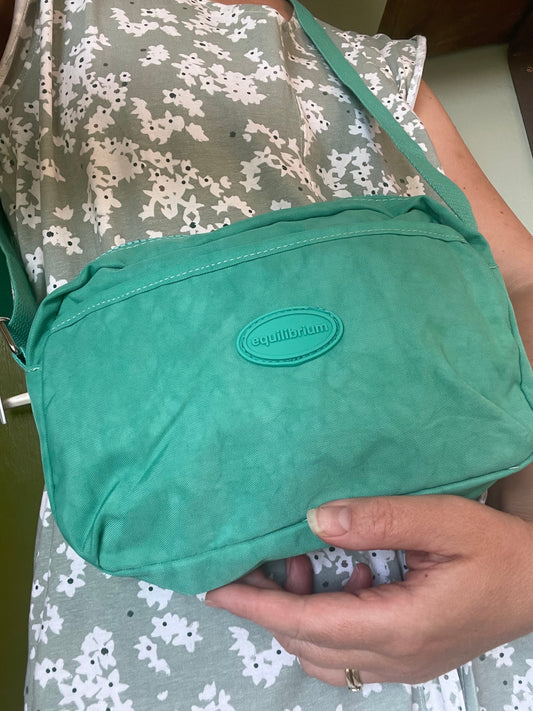 Cross body bag - turquoise