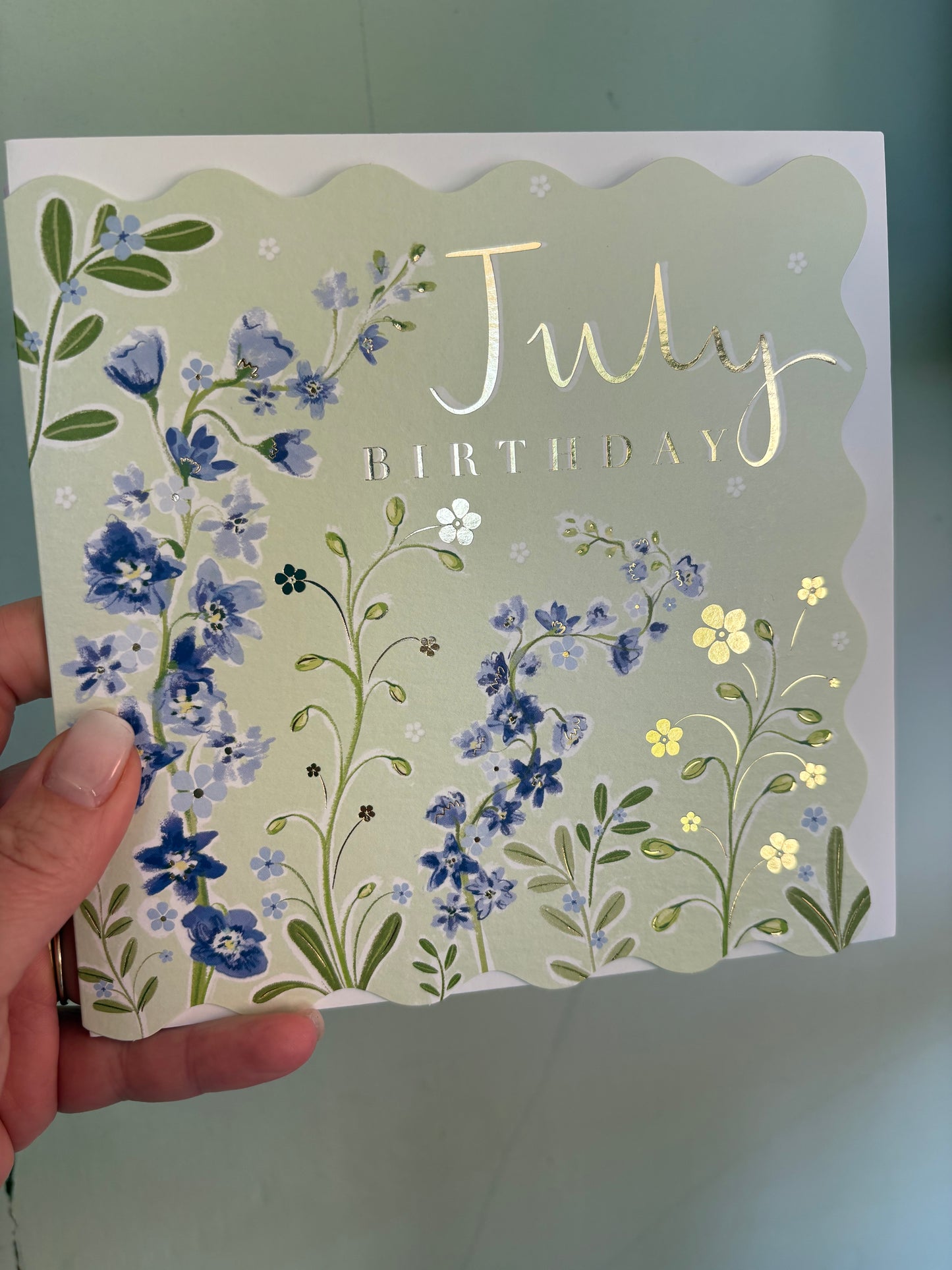 July Birthday card