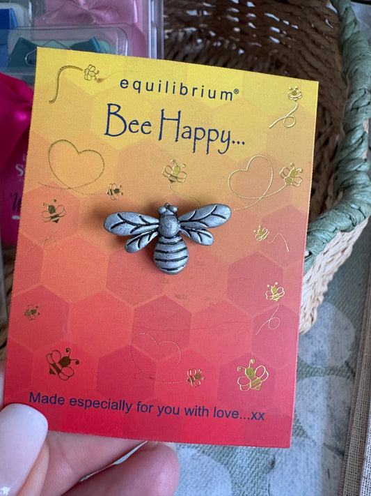 Bee pin brooch
