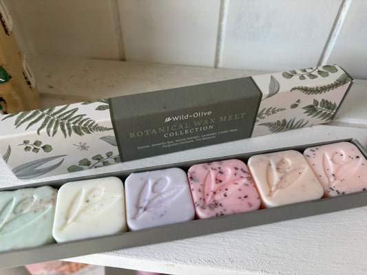 Botanical wax melt collection