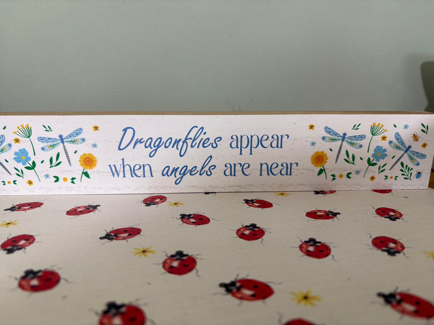 Garden plaque - dragonfly