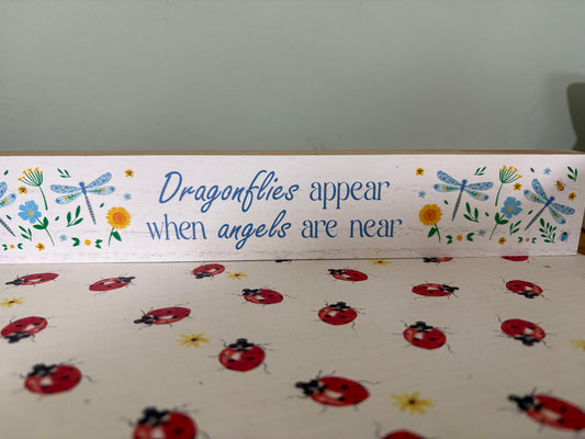 Garden plaque - dragonfly