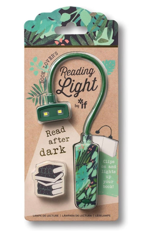 Book lovers reading light - botanical