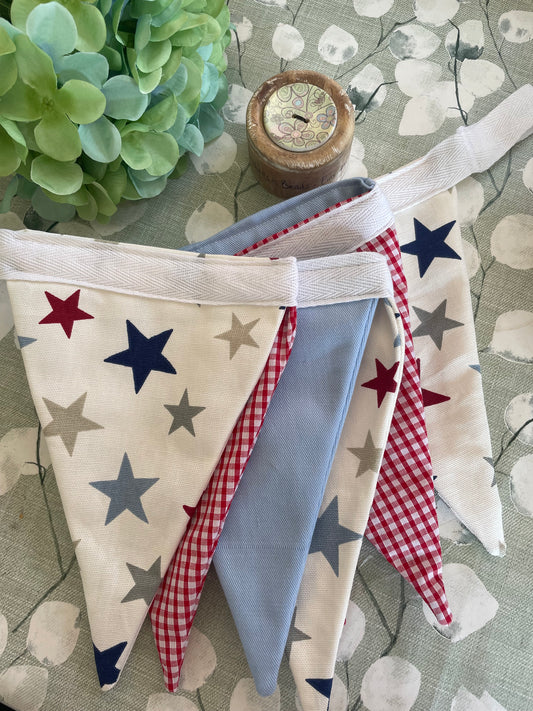 Handmade bunting by Rosie - Star