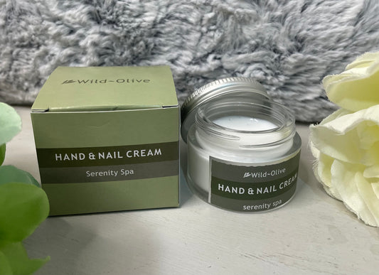 Serenity spa hand and nail cream