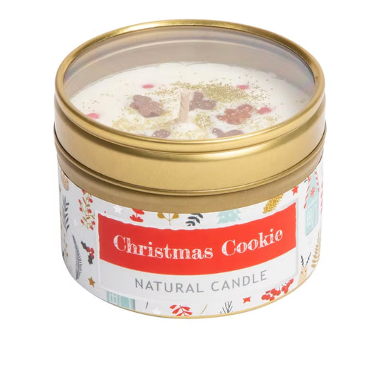 Sprinkle soy candle - hand poured - Christmas cookie