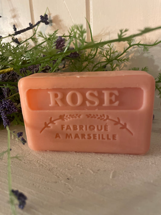Handmade french soap - rose