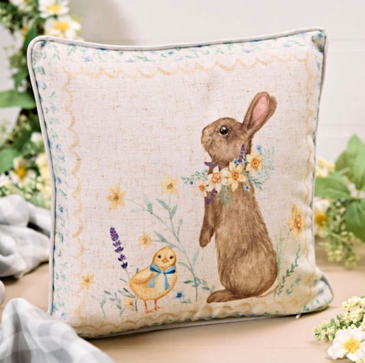 Bunny Floral cushion
