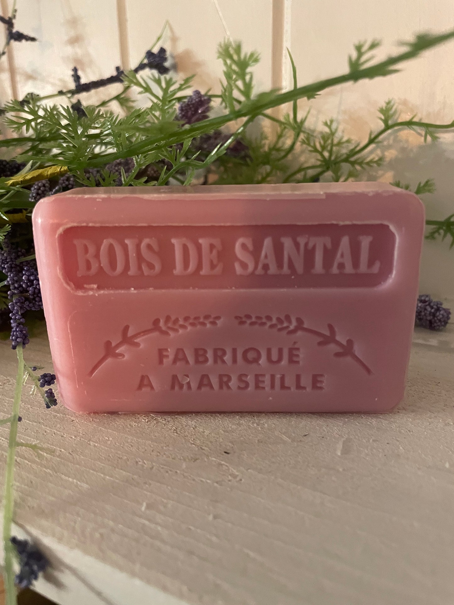 French handmade soap - sandalwood