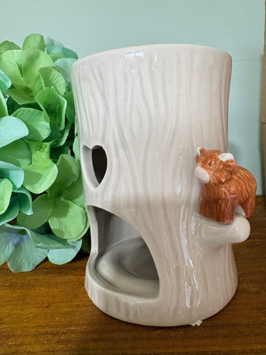 Highland cow wax oil burner